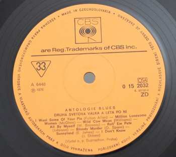 2LP Various: Antologie Blues