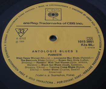 2LP Various: Antologie Blues / 2