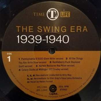 3LP/Box Set Various: The Swing Era: The Music Of 1939-1940: 1939: A Real Dream Of A Year