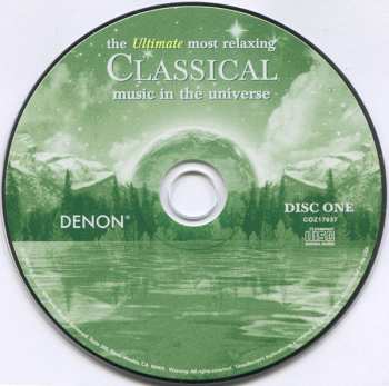2CD Various: The Ultimate Most Relaxing Classical Music In The Universe