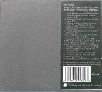 CD Various: This Land Is Mine South African Freedom Songs