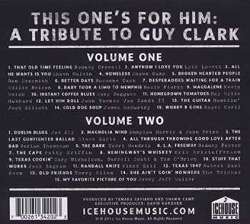2CD Various: This One's For Him: A Tribute To Guy Clark