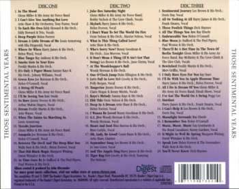 3CD Various: Those Sentimental Years