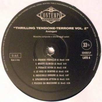 LP Various: Thrilling Tensione-Terrore 2 - Ansiogeni