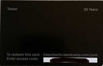 12LP/Box Set Various: Tresor 30 LTD