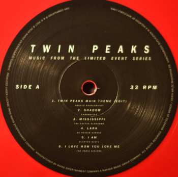 2LP Various: Twin Peaks -  Limited Event Series Soundtrack LTD | CLR