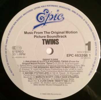 LP Various: Twins (Music From The Original Motion Picture Soundtrack)