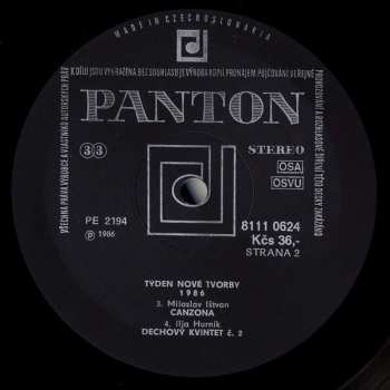 LP Various: Týden Nové Tvorby / '86 
