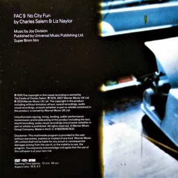 2LP/2CD/DVD/4SP/Box Set Various: Use Hearing Protection: Factory Records 1978-79