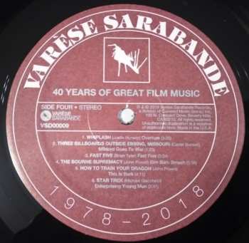 2LP Various: Varèse Sarabande: 40 Years Of Great Film Music 1978-2018