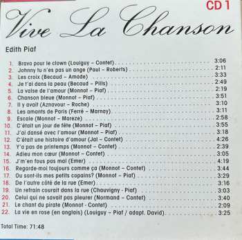 10CD Various: Vive La Chanson 