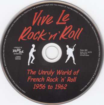 CD Various: Vive Le Rock 'n' Roll - The Unruly World Of French Rock 'n' Roll 1956 To 1962