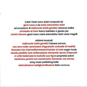 CD Various: Voci Parallele Concerto Per Giuni Russo