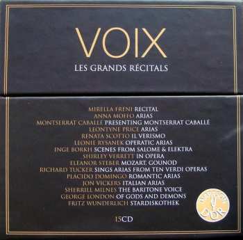 15CD/Box Set Various: Voix - Les Grands Récitals