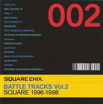 Album Various: スクウェア・エニックス バトル・トラックス Vol.2 Square 1996-1998 = Square Enix Battle Tracks Vol.2 Square 1996-1998