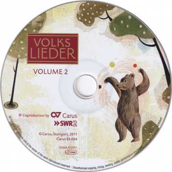 CD Various: Volkslieder Vol. 2