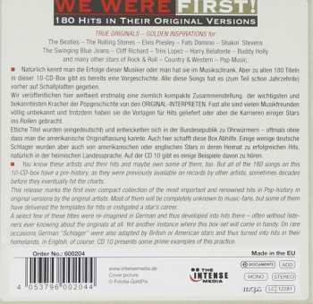 10CD/Box Set Various: We Were First! (180 Hits In Their Original Versions)