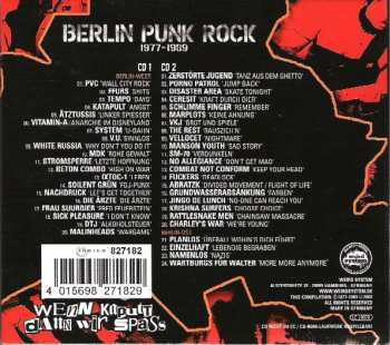 2CD Various: Wenn Kaputt Dann Wir Spass - Berlin Punk Rock 1977-1989