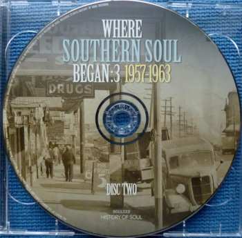 2CD Various: Where Southern Soul Began 3: 1957 - 1963