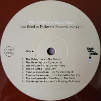 2LP Various: Why Don't You Smile Now: Lou Reed At Pickwick Records 1964–65) CLR