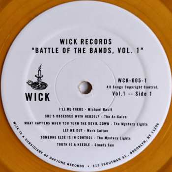 LP Various: Wick Records Presents - Battle Of The Bands Vol. 1