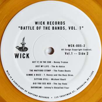 LP Various: Wick Records Presents - Battle Of The Bands Vol. 1