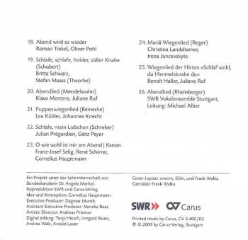 CD/Box Set Various: Wiegenlieder (Exklusive Wiegenlieder CD-Sammlung, Vol. 1)