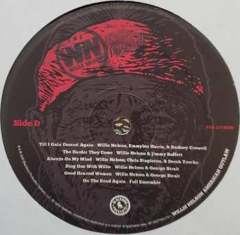 2LP Various: Willie Nelson: American Outlaw (All Star Concert Celebration)  LTD