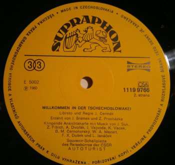 LP Various: Willkommen In Der Tschechoslowakei