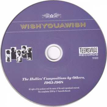 CD Various: WishYouAWish (The Hollies' Compositions By Others, 1965-1968)