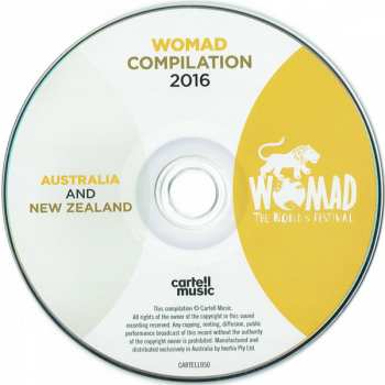 CD Various: Womad The World's Festival (Australia & New Zealand 2016 Compilation)
