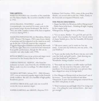 4CD Various: Women Of Rembetika