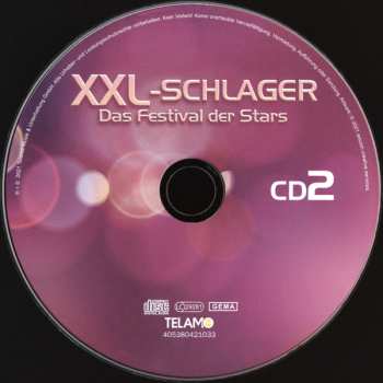 3CD Various: XXL-Schlager (Das Festival Der Stars)