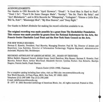 CD Various: Yes Sir, That's My Baby (The Golden Years Of Tin Pan Alley 1920-1929)