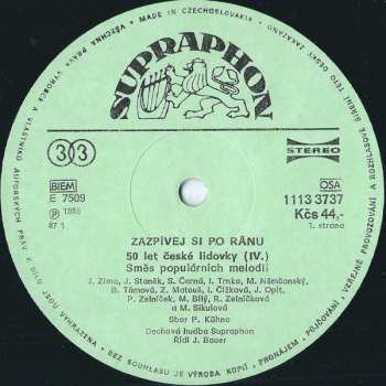 LP Various: Zazpívej Si Po Ránu - 50 Let České Lidovky /4