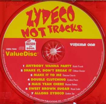 CD Various: Zydeco Hot Tracks Volume One