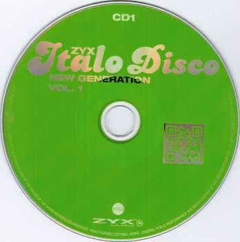 2CD Various: ZYX Italo Disco New Generation Vol. 1