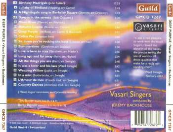 CD Vasari Singers: Deep Purple (Close Harmony Arrangements)