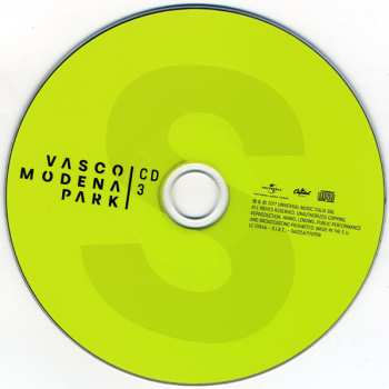 3CD/2DVD/Box Set Vasco Rossi: Vasco Modena Park