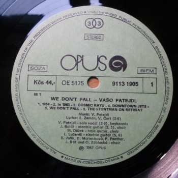 LP Vašo Patejdl: We Don't Fall