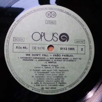 LP Vašo Patejdl: We Don't Fall