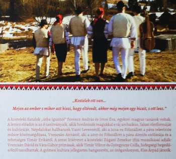 CD Vaszi Levente: Gyimesvölgyi Népzene Kostelekről