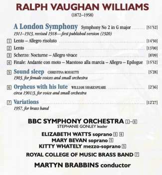 CD Ralph Vaughan Williams: A London Symphony And Other Works