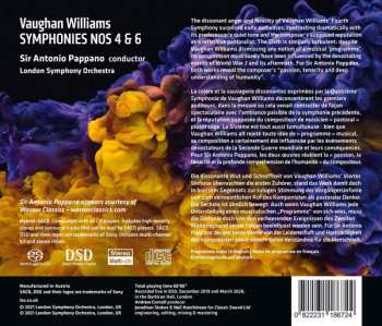 SACD The London Symphony Orchestra: Symphonies Nos 4 & 6