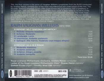 CD Ralph Vaughan Williams: Symphony No.7 'Antarctica' / Symphony No.9