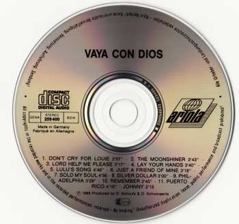 CD Vaya Con Dios: Vaya Con Dios