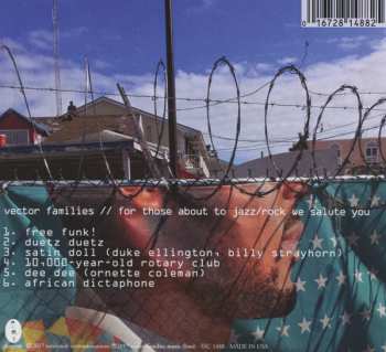 CD Vector Families: For Those About To Jazz/Rock We Salute You