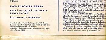 LP Velký Dechový Orchestr Supraphonu: Sokolské Pochody