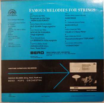 LP Velký Smyčcový Orchestr: Famous Melodies For Strings