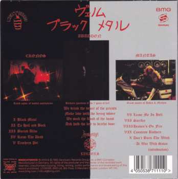 6CD/DVD/Box Set Venom: In Nomine Satanas